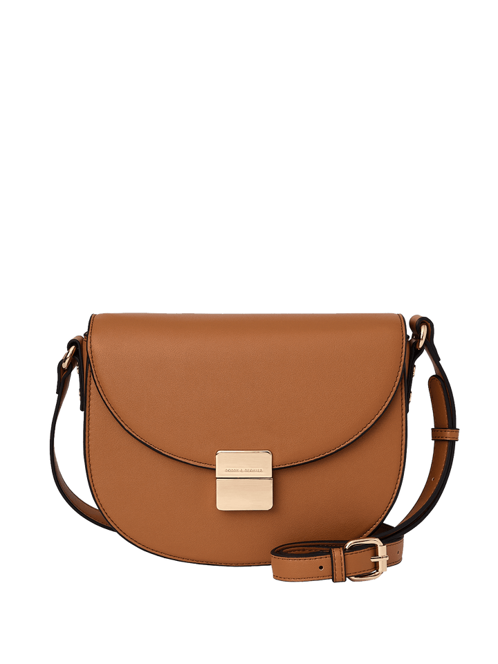 The Icon Crossbody Cognac