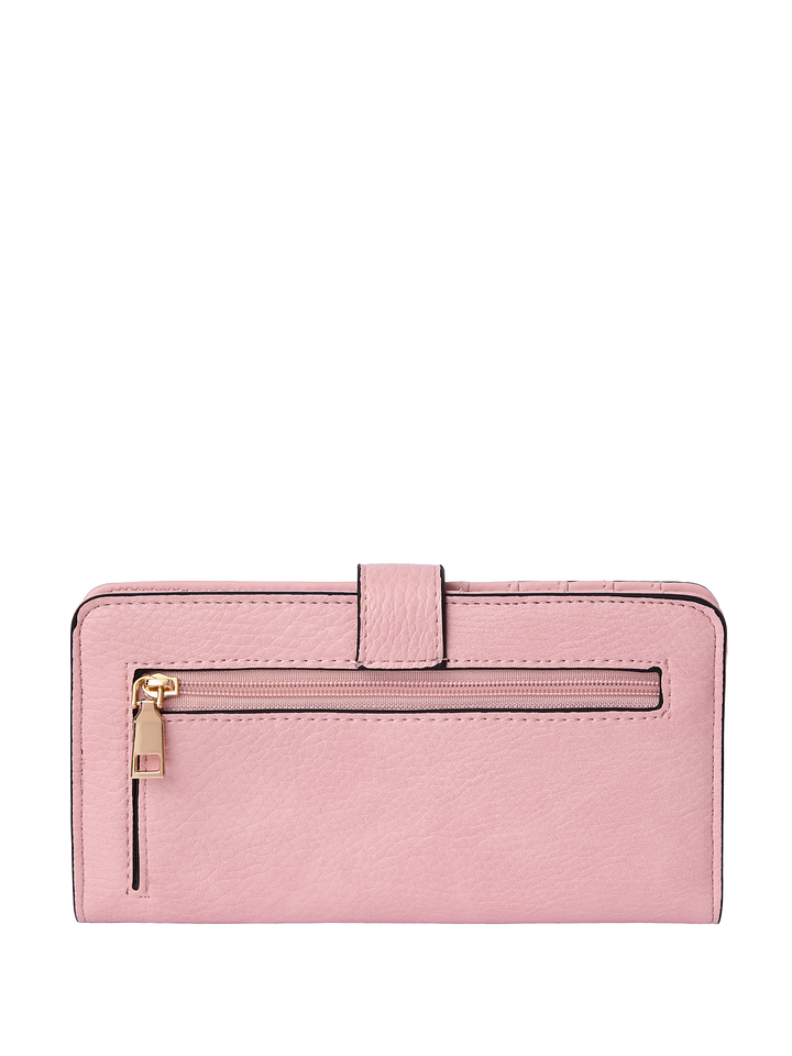 Go Anywhere Wallet Peony Pink