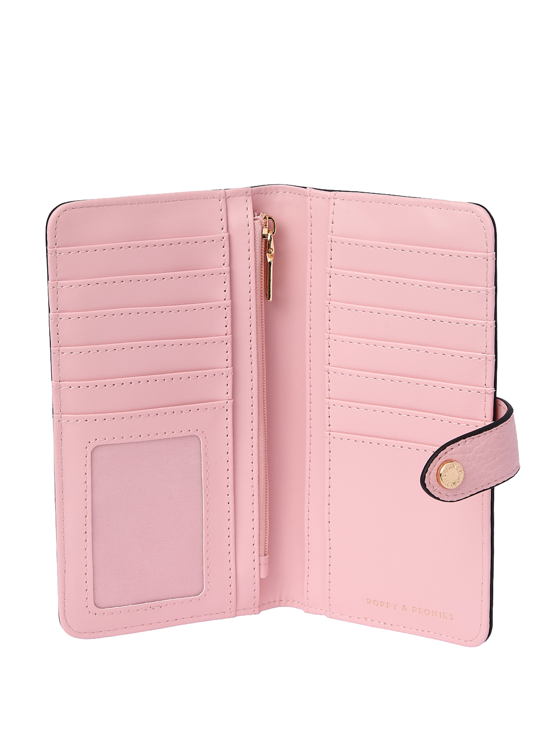 Go Anywhere Wallet Peony Pink