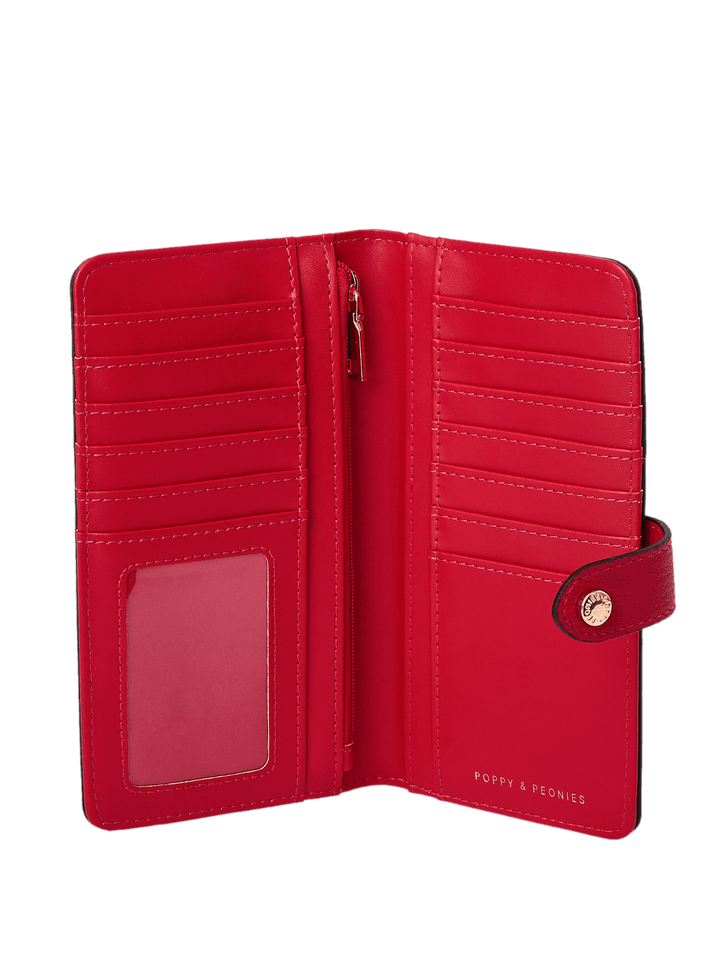 Go Anywhere Wallet Red