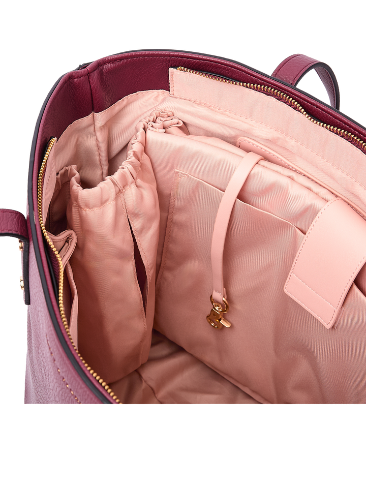 GO-GETTER TOTE berry