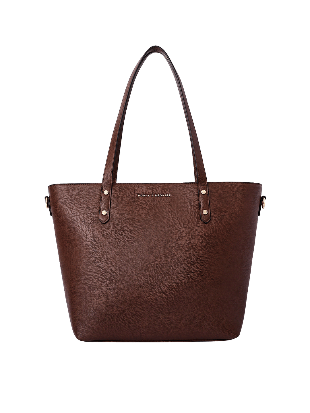 Front view of the Go-Getter Tote in Espresso