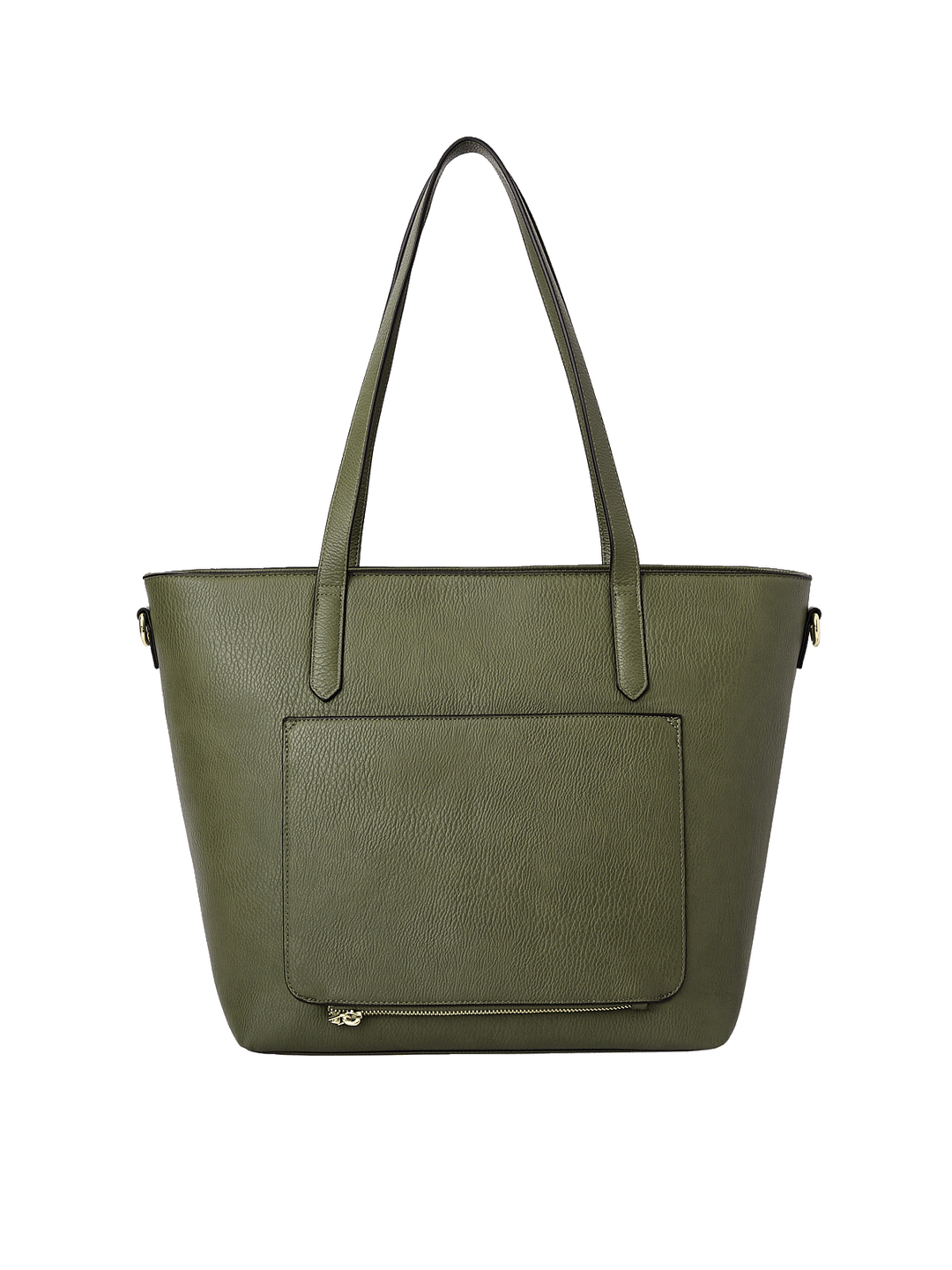 Back view of the Go-Getter Tote in Olive with trolley sleeve