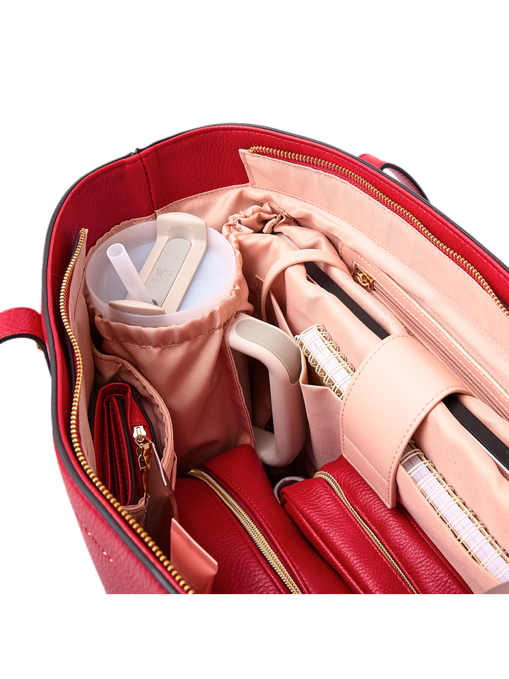 GO-GETTER TOTE Red