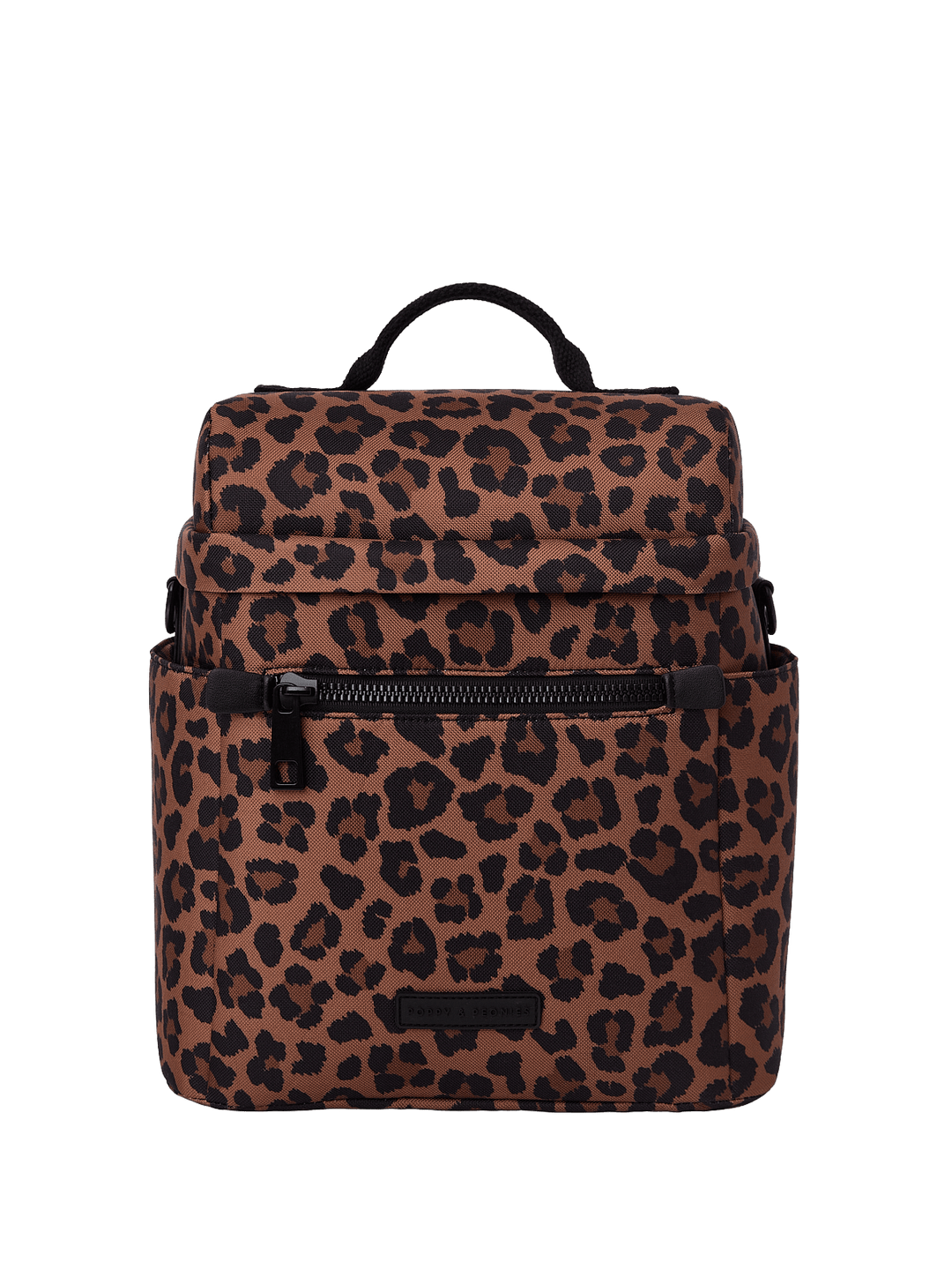 Leopard print lunch bag