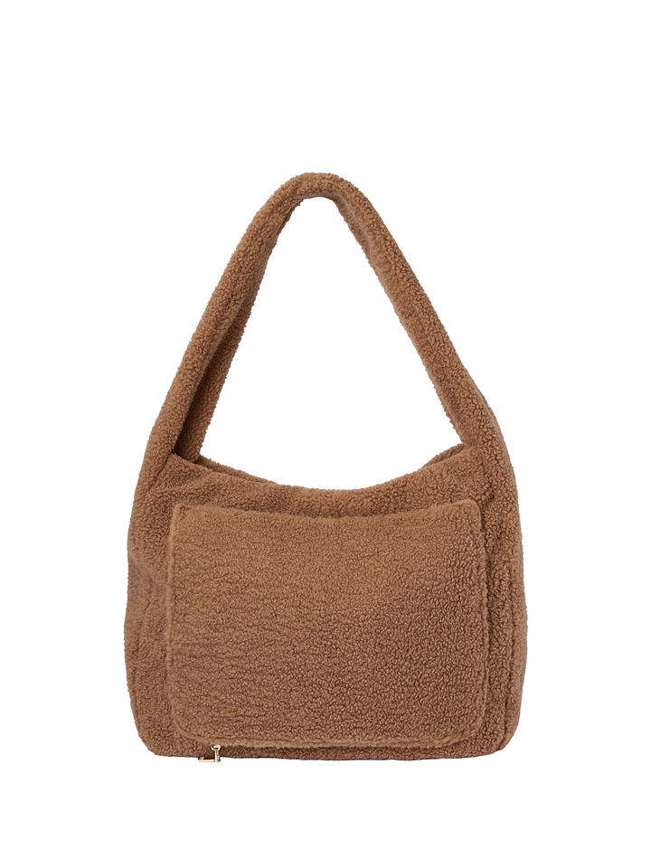 Haul It Teddy Faux Fur Camel