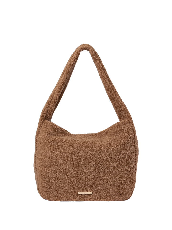 Haul It Teddy Faux Fur Camel