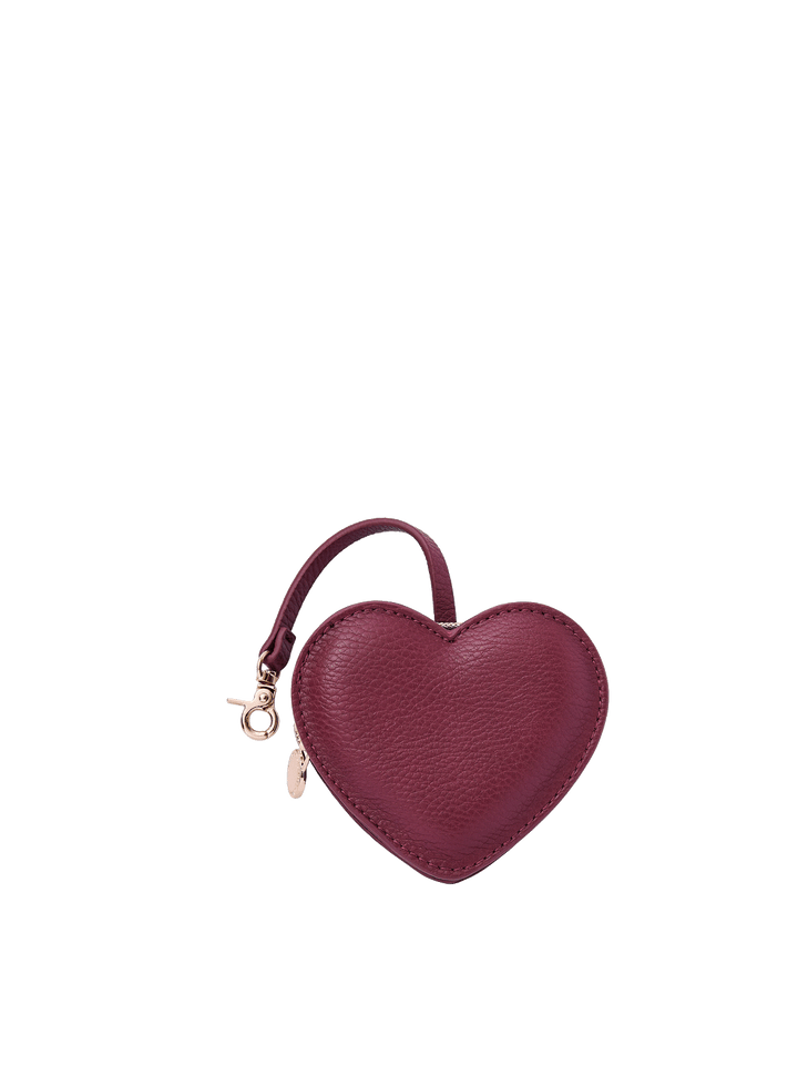 Berry Heart Bag Charm