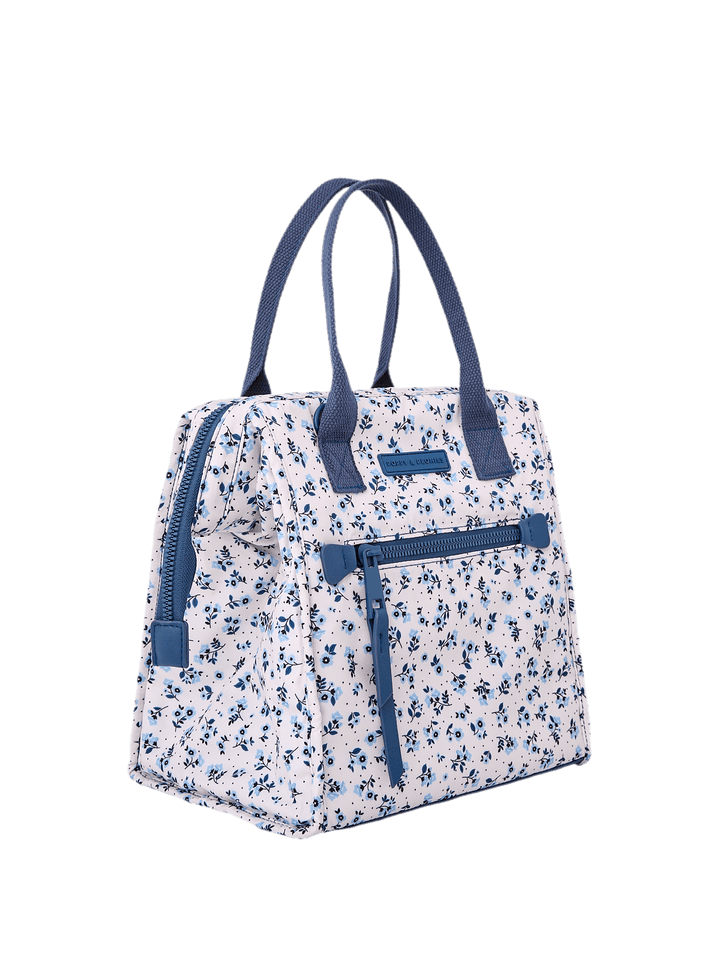 The Lunch Bag Blue Floral