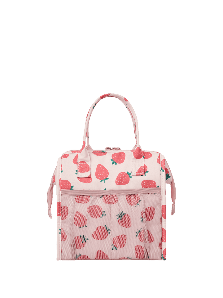 The Lunch Bag Strawberry Print