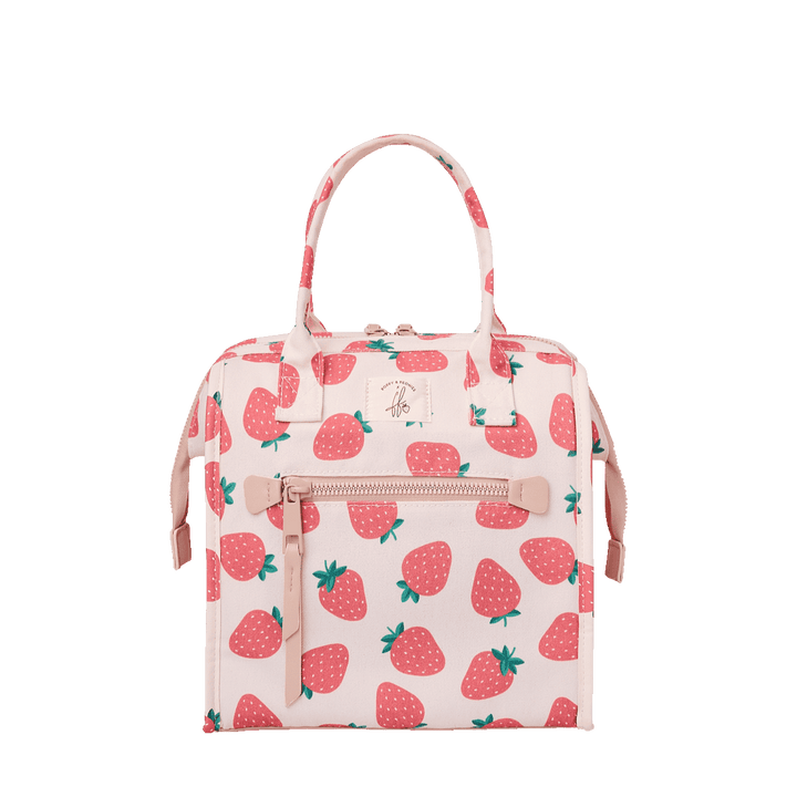 The Lunch Bag Strawberry Print