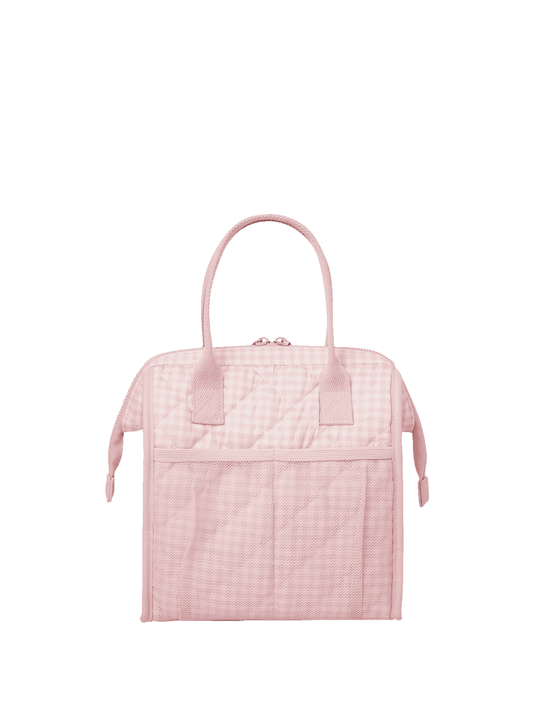 The Lunch Bag Quilted Pink Gingham