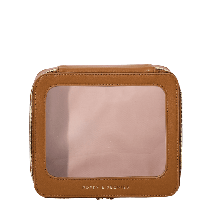 Peek A Boo Pouch Cognac