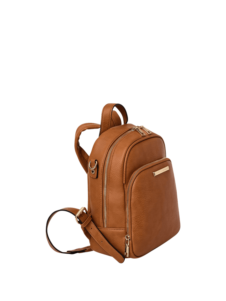 On The Fly Mini Backpack Cognac