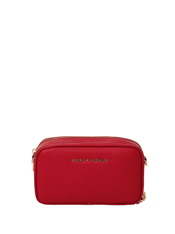 Mini Essential Crossbody Red