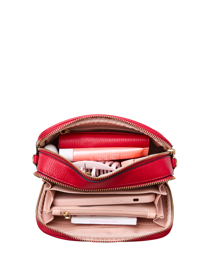 Mini Essential Crossbody Red