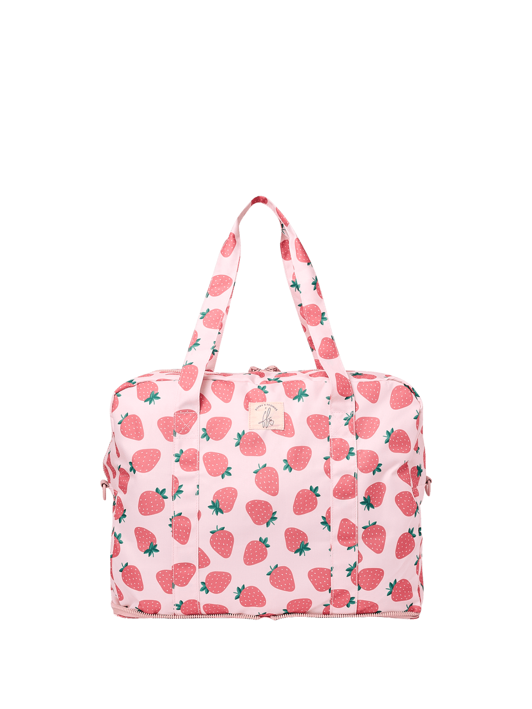 The Pack Up Duffle Strawberry Print