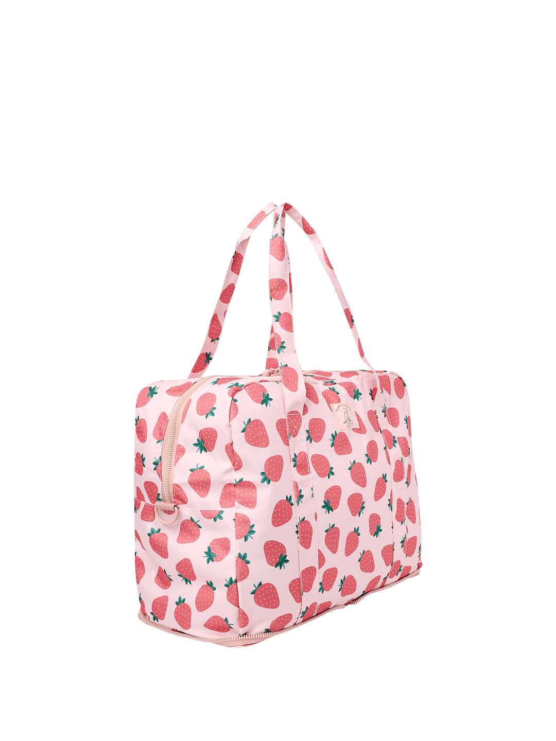 The Pack Up Duffle Strawberry Print