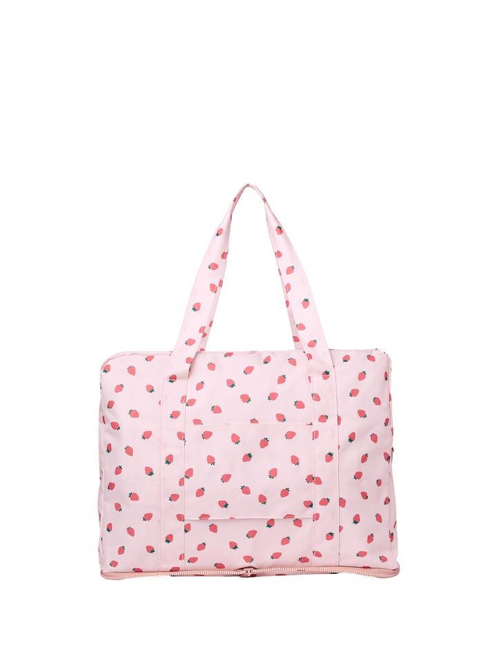 The Pack Up Duffle Mini Strawberry Print