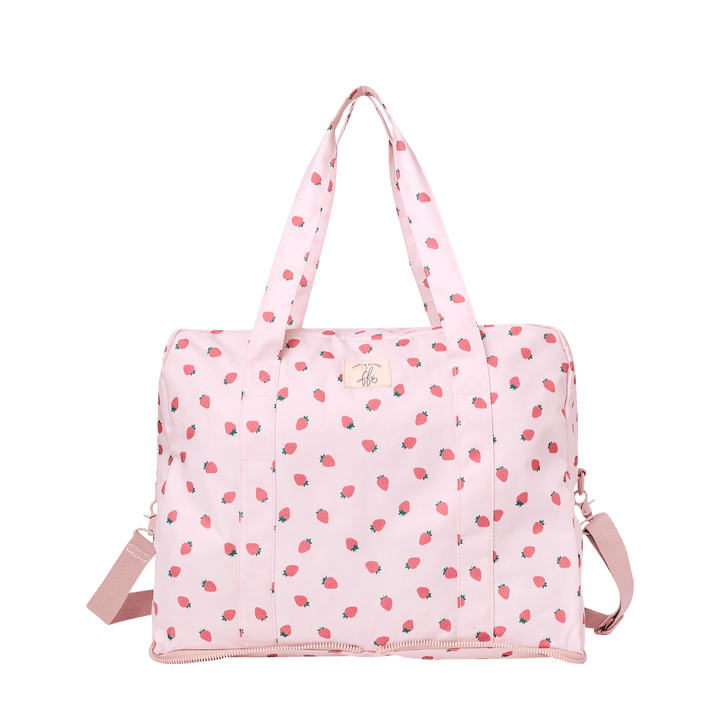 The Pack Up Duffle Mini Strawberry Print