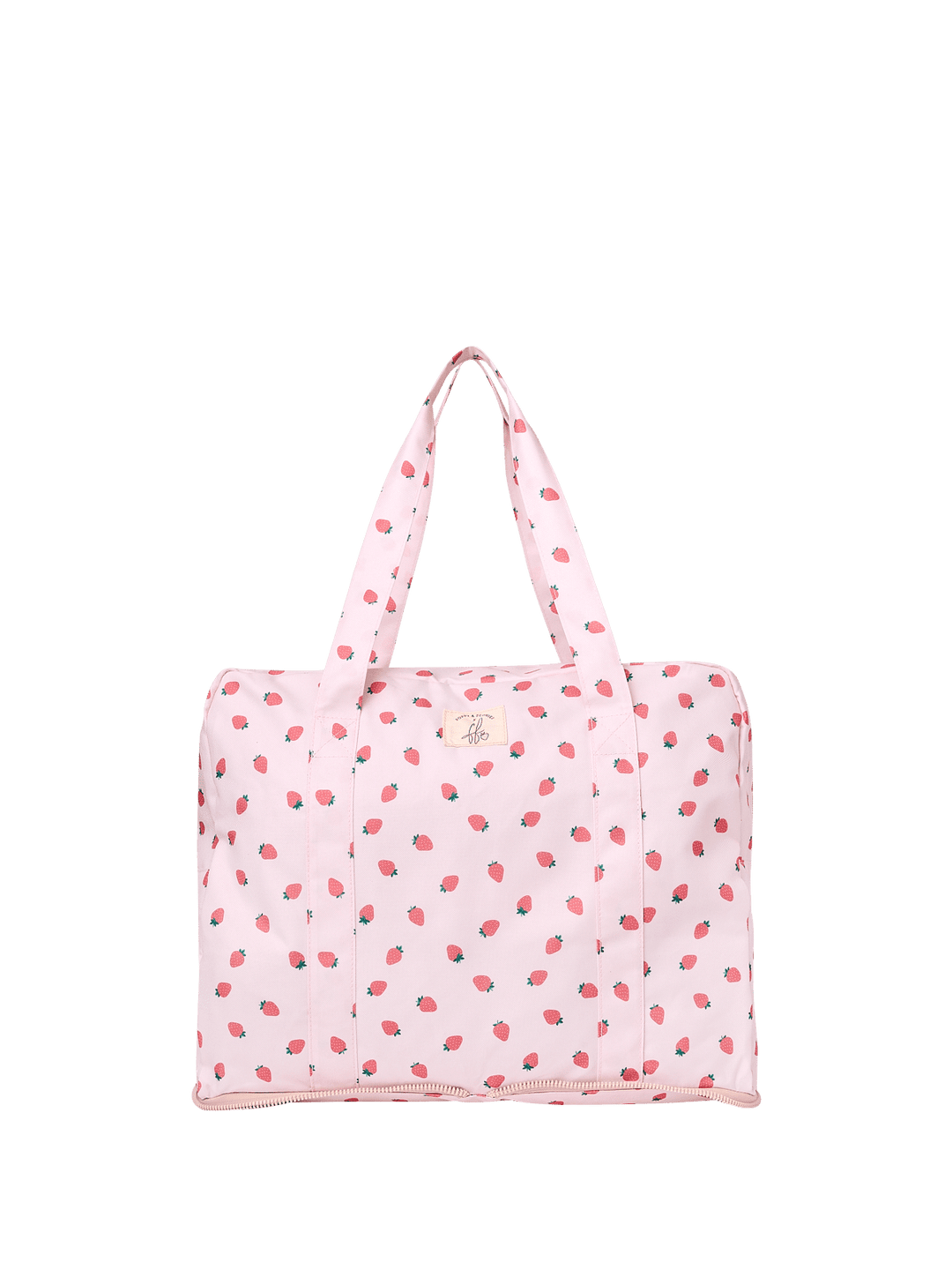 The Pack Up Duffle Mini Strawberry Print