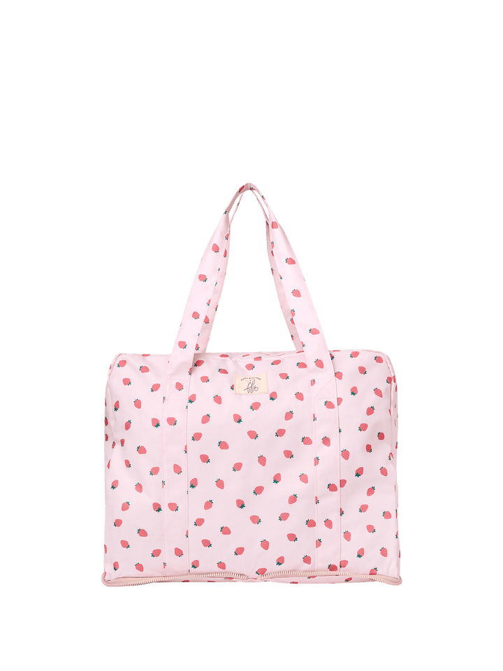 The Pack Up Duffle Mini Strawberry Print
