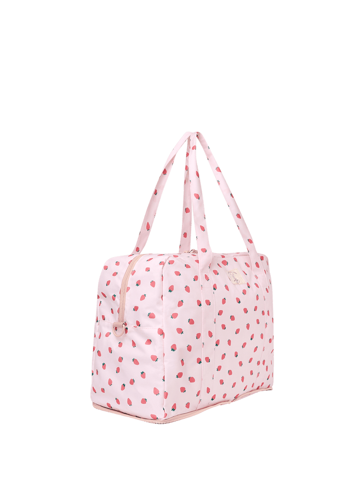The Pack Up Duffle Mini Strawberry Print