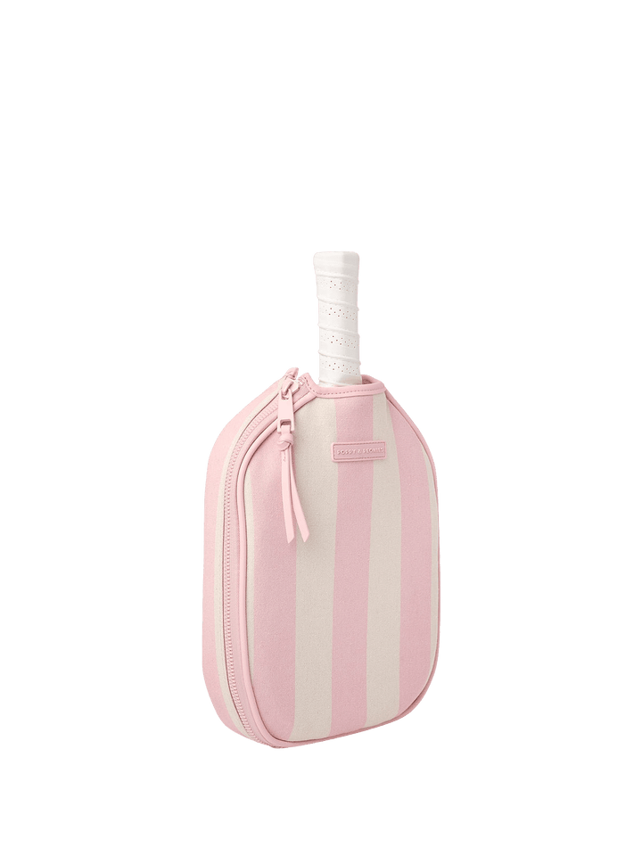 Pickleball Paddle Holder Pink Stripe