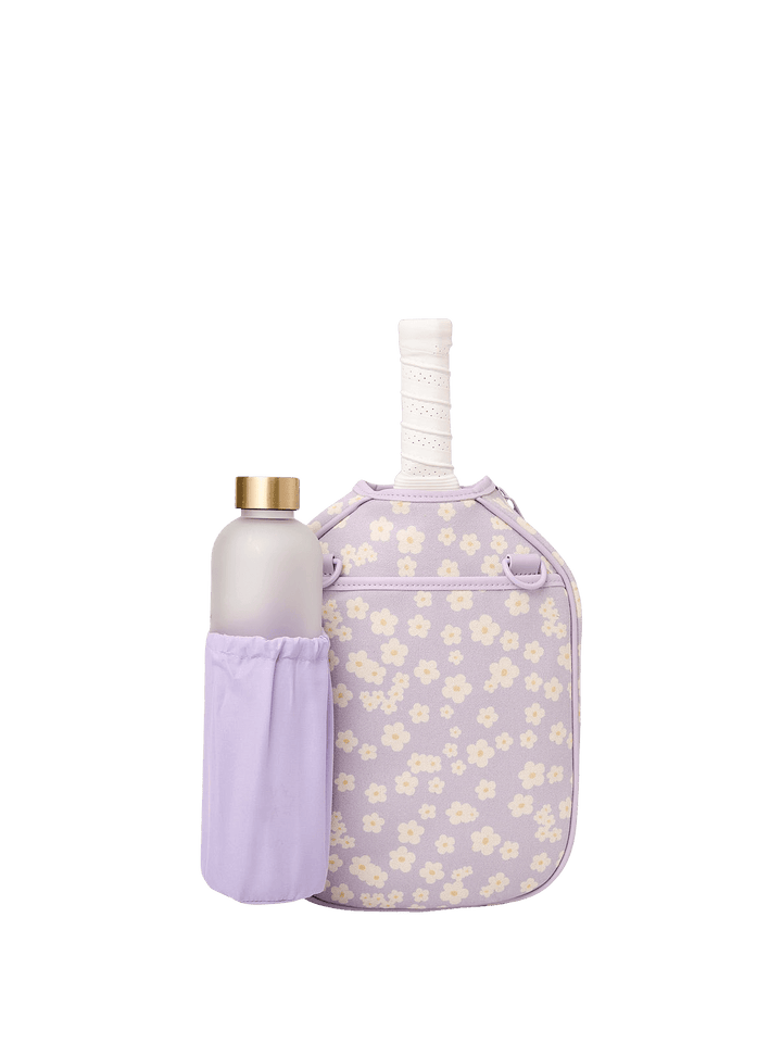 Pickleball Paddle Holder Violet Floral