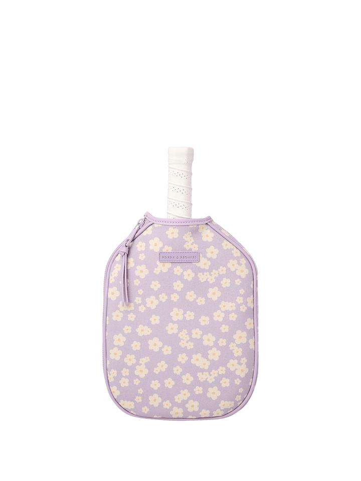 Pickleball Paddle Holder Violet Floral