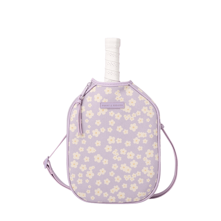 Pickleball Paddle Holder Violet Floral
