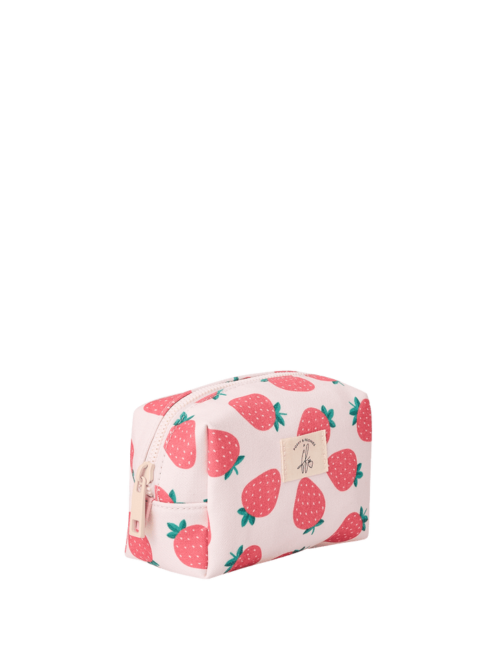 Cosmetic Case Strawberry Print