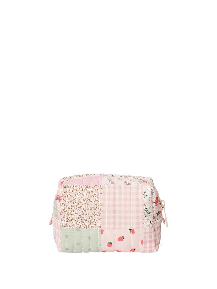 Quilted Cosmetic Case Patchwork