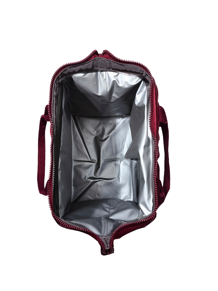 the LUNCH BAG quilted berry