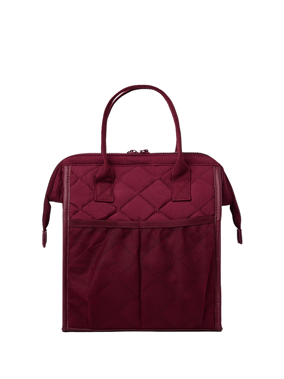 the LUNCH BAG quilted berry