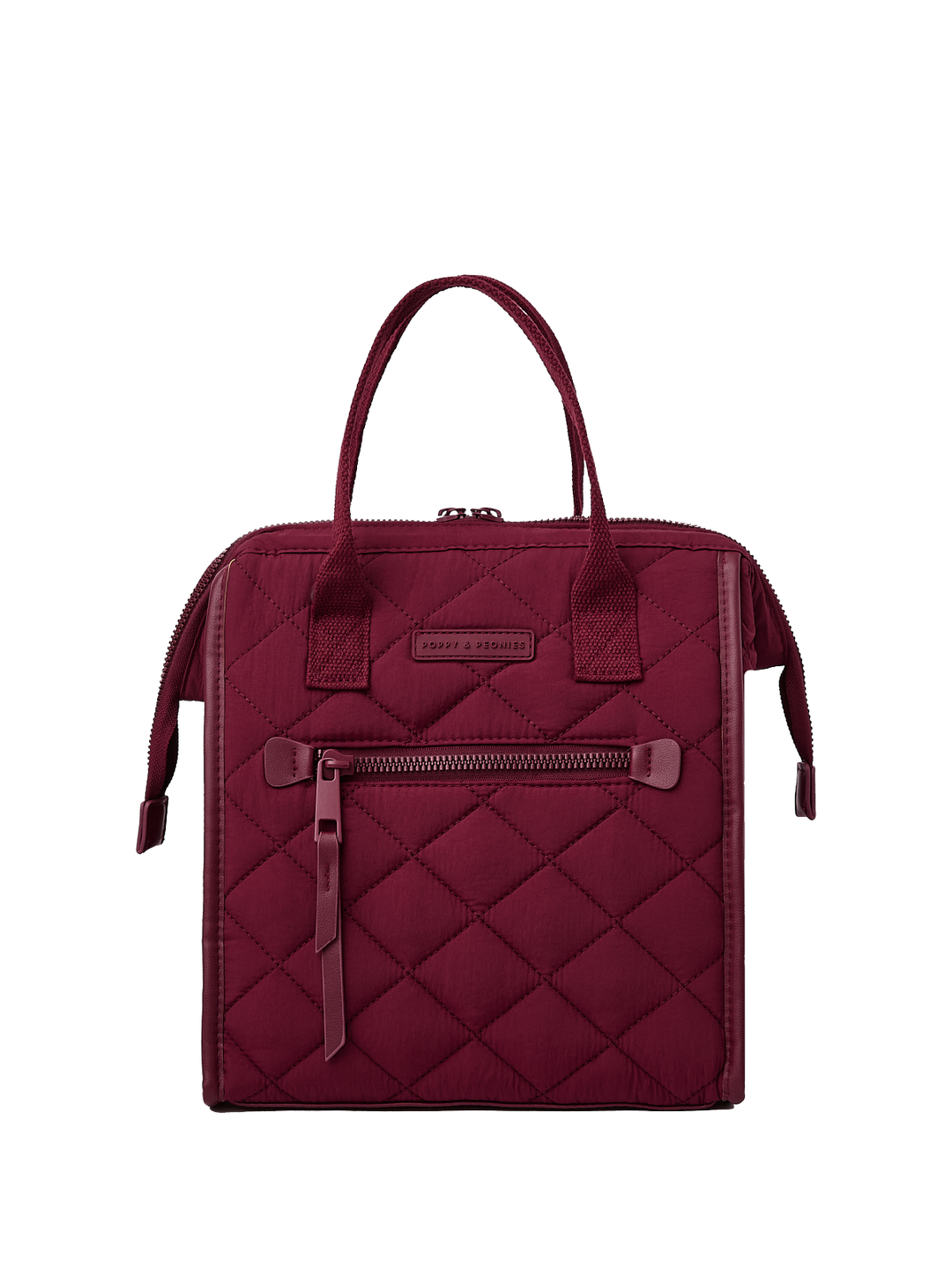the LUNCH BAG quilted berry