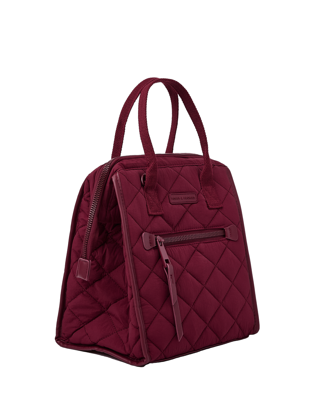 the LUNCH BAG quilted berry