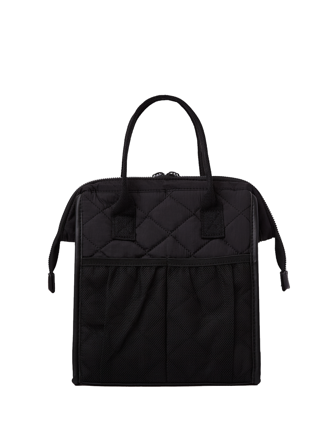 the LUNCH BAG quilted black