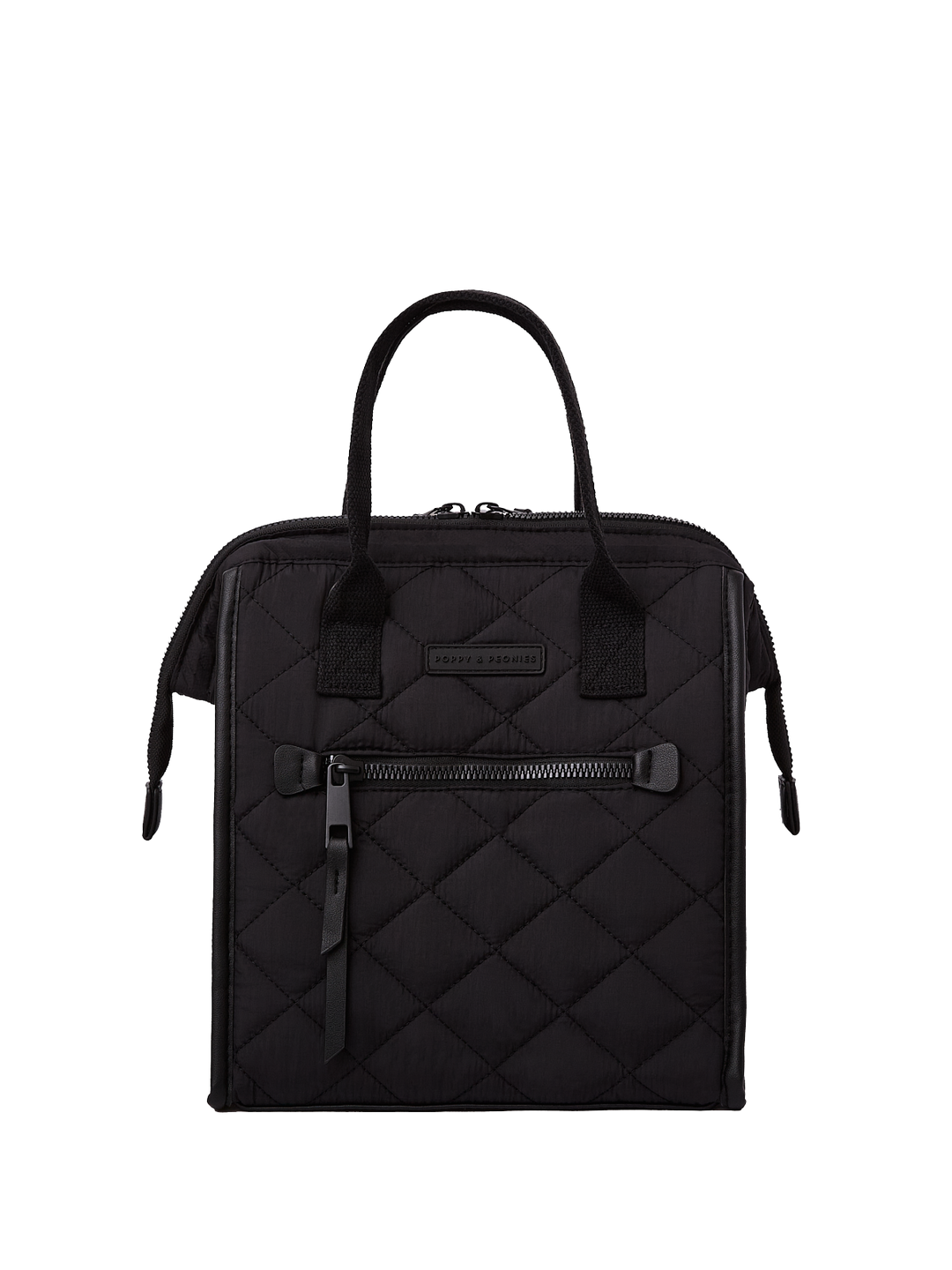 the LUNCH BAG quilted black