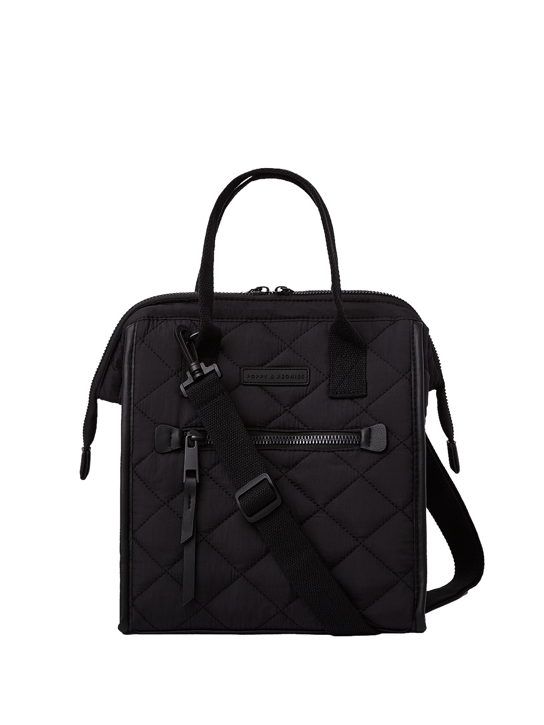 the LUNCH BAG quilted black