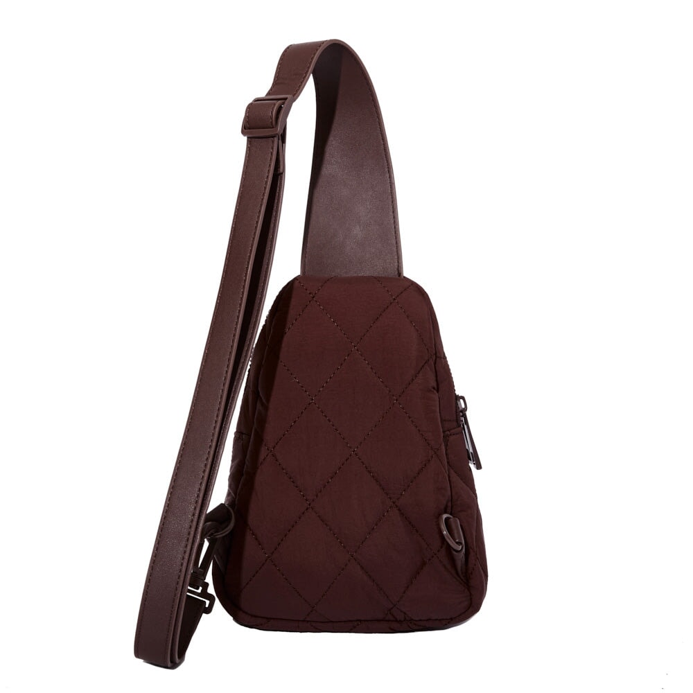 The Quilted Roamer espresso