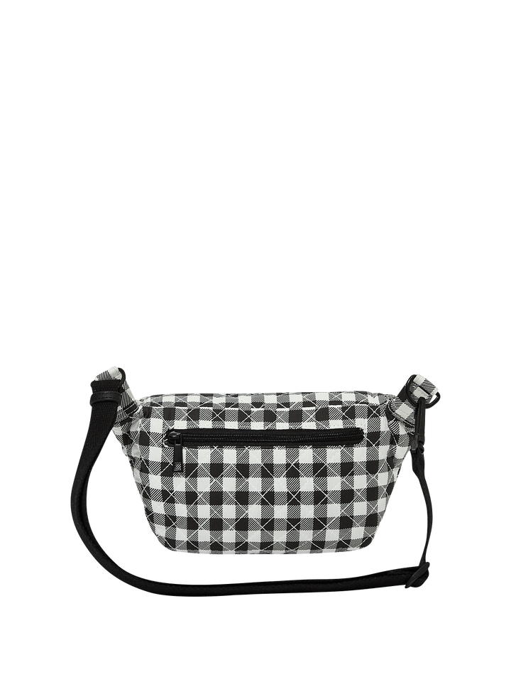 Sidekick Quilted Black Gingham