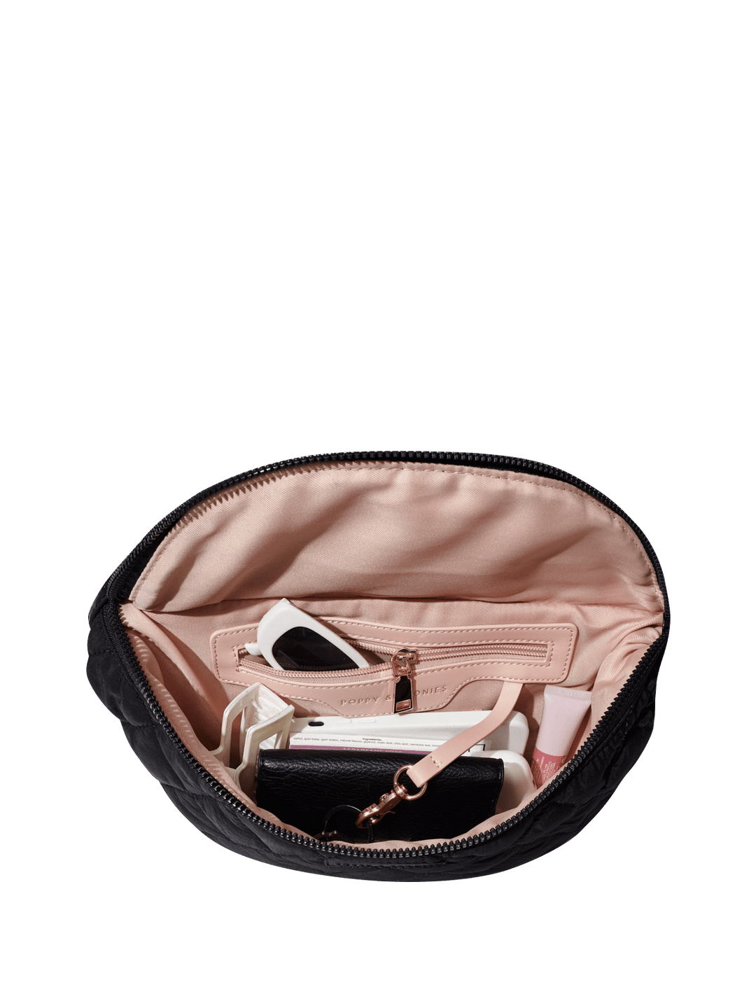 Quilted Large Sidekick Black
