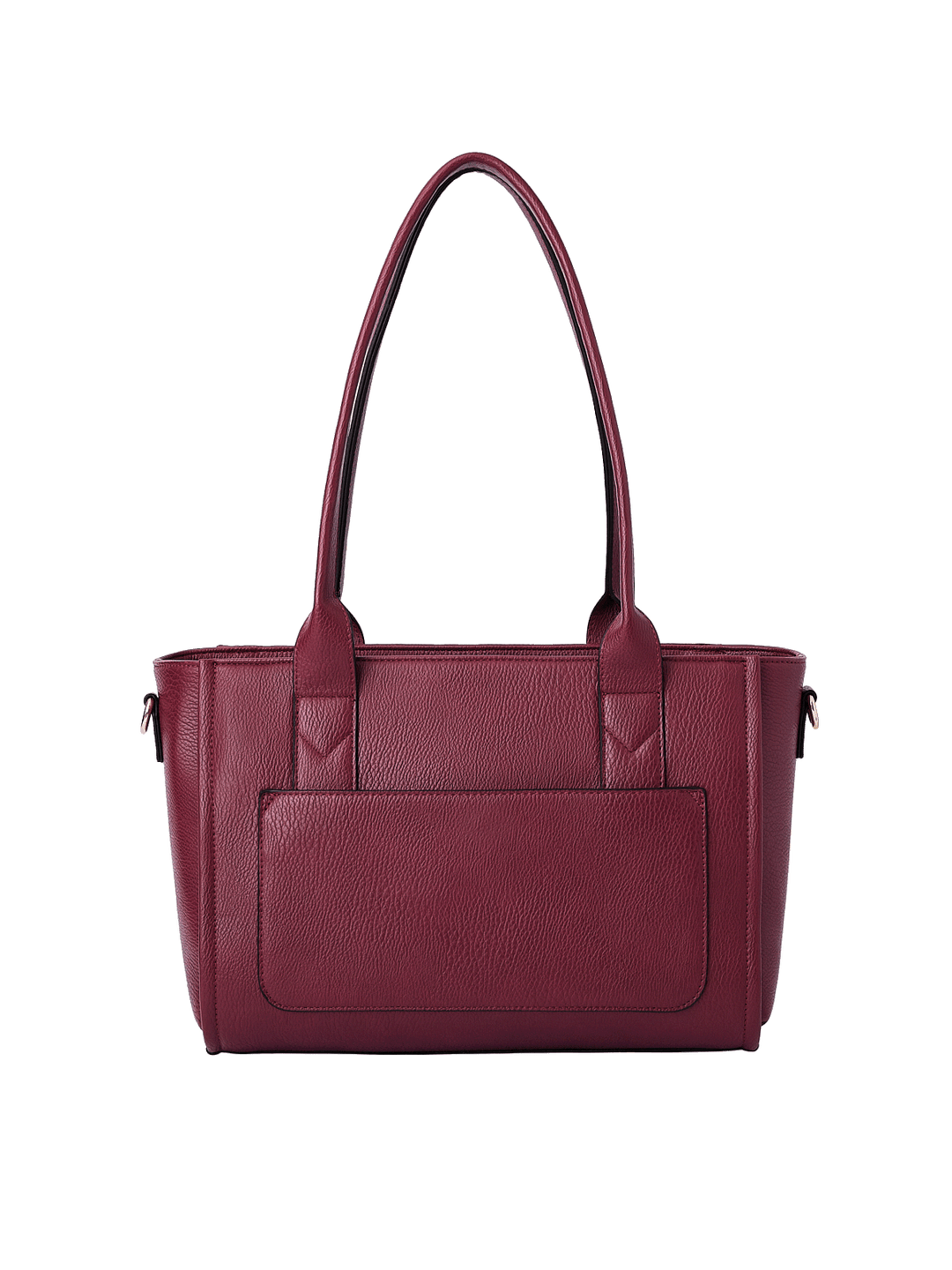 Back view of the Small Multitasker in Berry with trolley sleeve