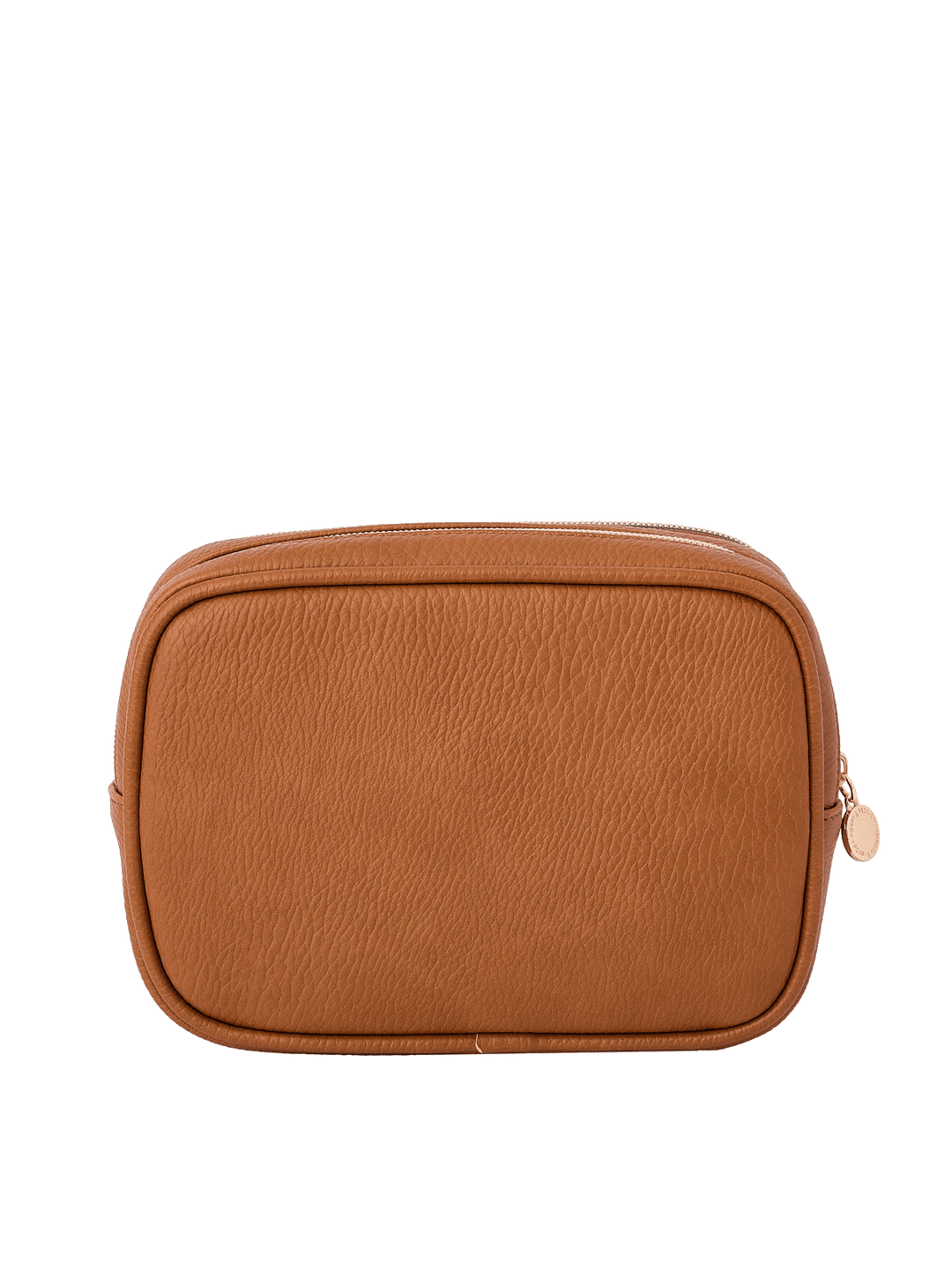 Back view of The Split Organizer in Cognac