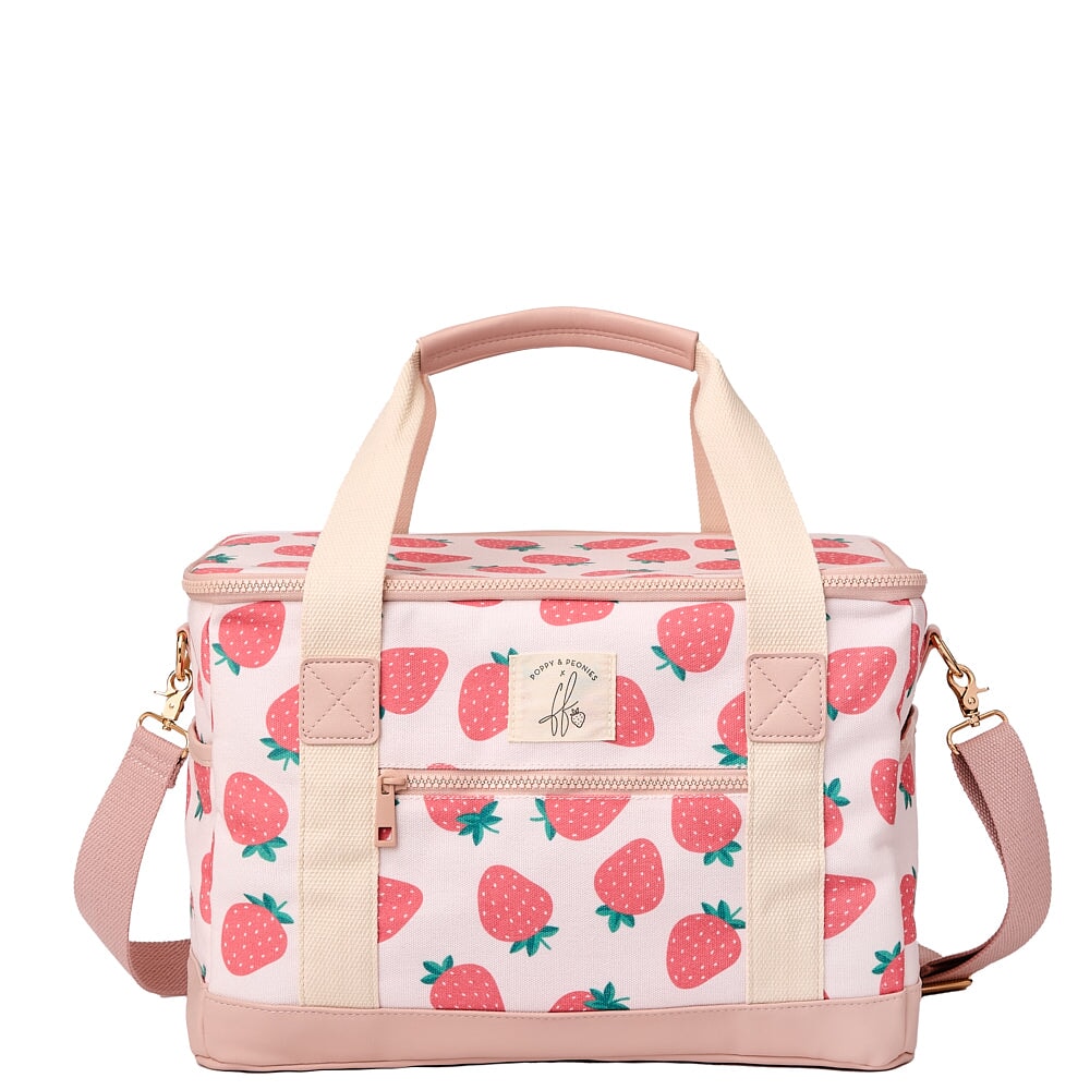 Stay Cool Cooler Bag Strawberry Print
