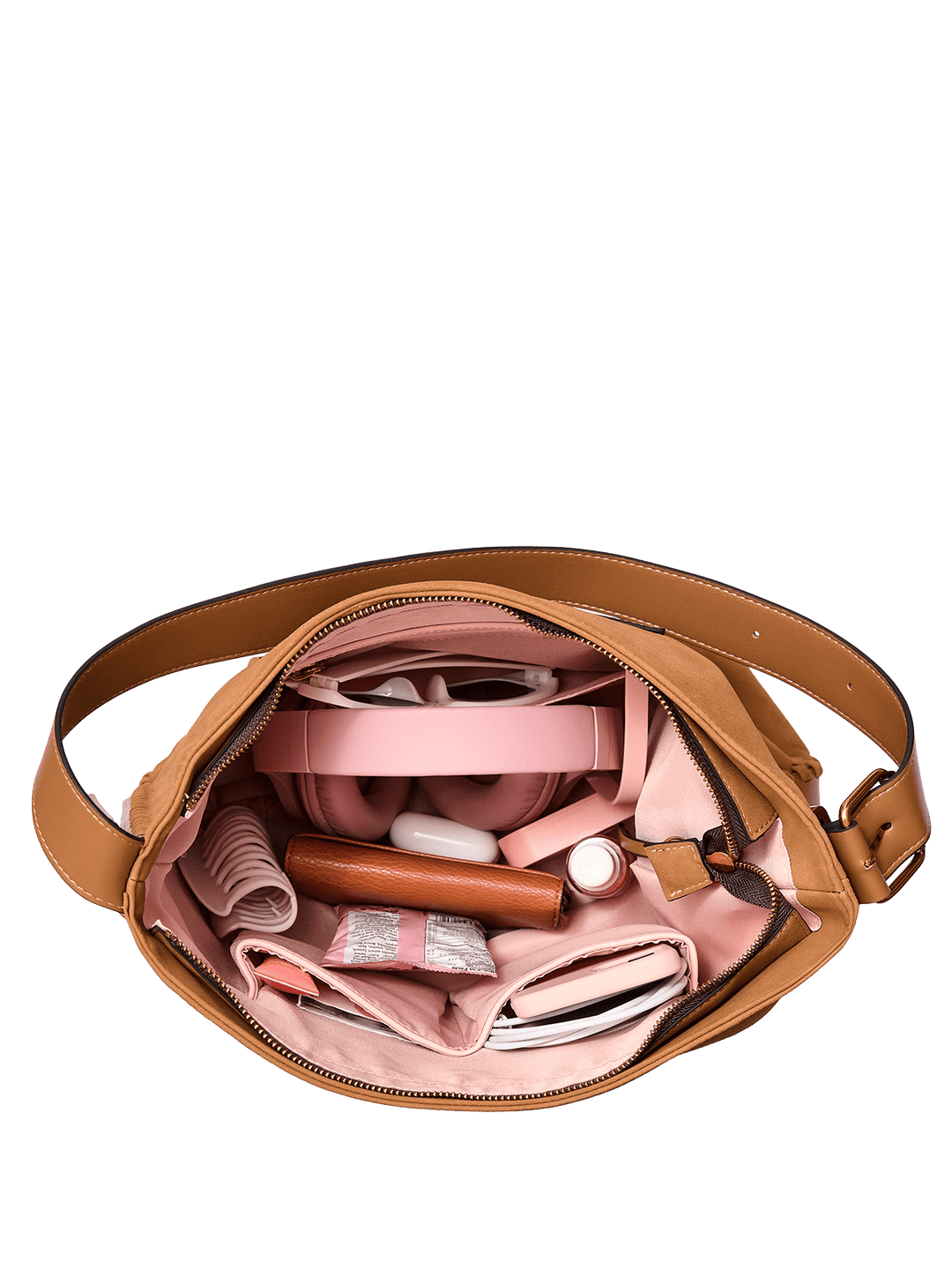The Studio Bucket Bag Cognac