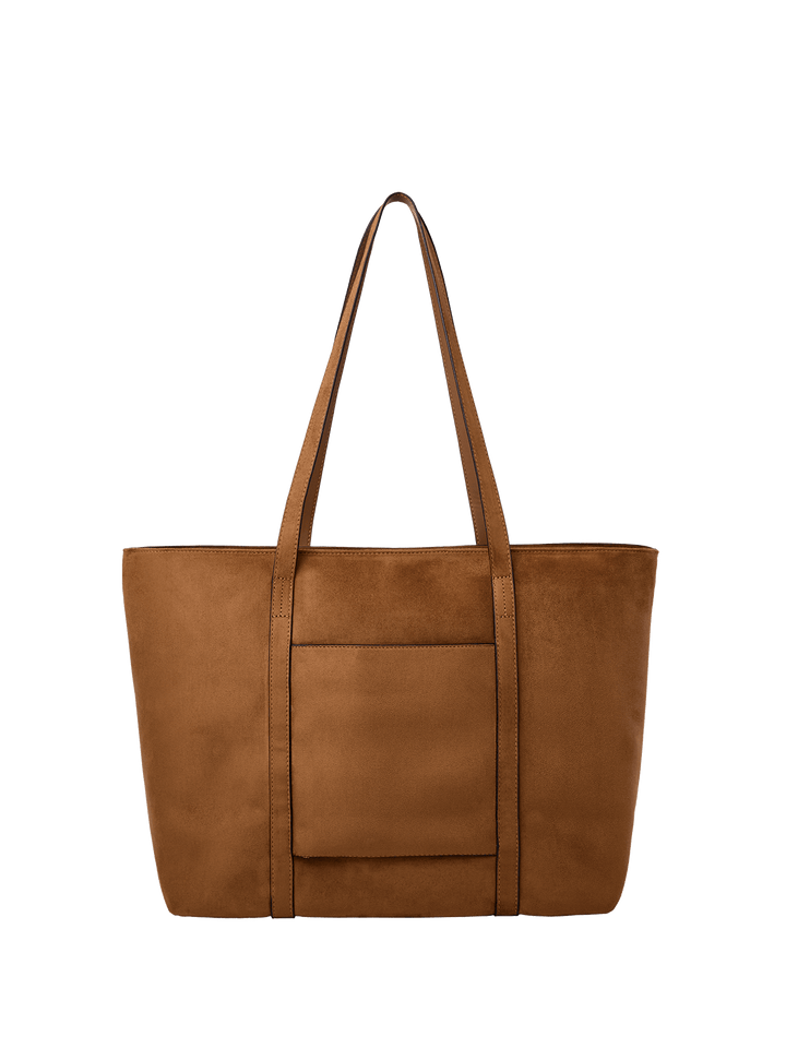 The Edit Tote Cognac