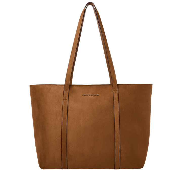 The Edit Tote Cognac