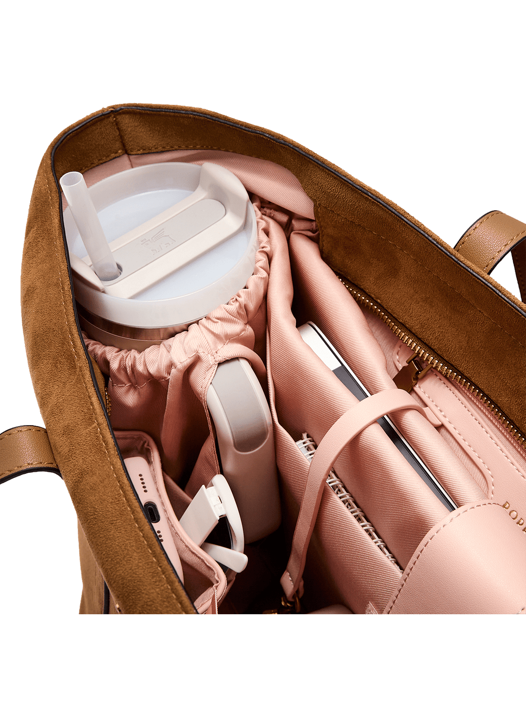 The Edit Tote Cognac
